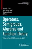 Gordon Blower, Yemon Choi, Matthew Daws - Operators, Semigroups, Algebras and Function Theory