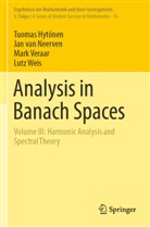 Tuomas Hytönen, Jan Van Neerven, Jan van Neerven, Mark Veraar, Lutz Weis - Analysis in Banach Spaces