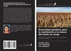 R. R. Dhutmal, H. V. Kalpande, Ambika More - Diversidad genética para la resistencia a la mosca del brote en sorgo