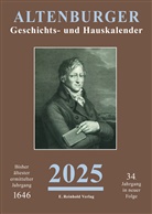 Autorenkollektiv - Altenburger Geschichts- und Hauskalender 2025