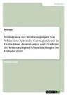 Anonymous - Veränderung der Lernbedingungen von Schülern in Zeiten der Coronapandemie in Deutschland. Auswirkungen und Probleme der krisenbedingten Schulschließungen im Frühjahr 2020