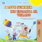 Shelley Admont, Kidkiddos Books, Danny Shmuilov - I Love Summer (English Spanish Bilingual Children's Book)