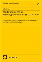 Robin J Kuhl, Robin J. Kuhl - Windkraftanlagen im Regelungskomplex der §§ 93-95 BGB