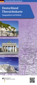 BKG - Bundesamt für Kartographie und, BKG - Bundesamt für Kartographie und Geodäsie - Deutschland Übersichtskarte