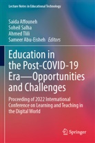 Sameer Abu-Eisheh, Saida Affouneh, Soheil Salha, Ahmed Tlili, Ahmed Tlili et al - Education in the Post-COVID-19 Era-Opportunities and Challenges