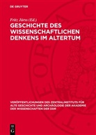 Fritz Jürss - Geschichte des wissenschaftlichen Denkens im Altertum