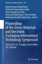 Kamrosni Abdul Razak, Nurul Razliana Abdul Razak, Mohd Arif Anuar Mohd Salleh, Muhammad Fadlin Hazim Baser, Muhammad Fadlin Hazim Bin Baser, Dewi Suriyani Che Halin... - Proceedings of the Green Materials and Electronic Packaging Interconnect Technology Symposium