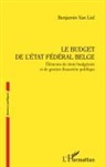 Benjamin van Liel - Le budget de l'État fédéral belge