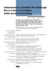 Schweizerische Gesellschaft für Soziologie - Schweizerische Zeitschrift für Soziologie