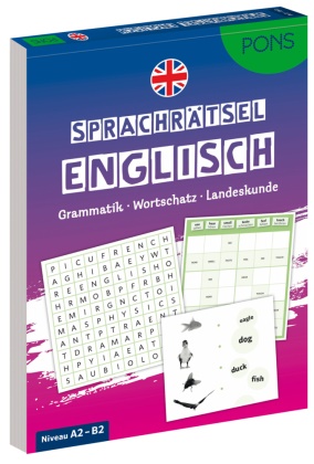 PONS Sprachrätsel Englisch - Grammatik - Wortschatz - Landeskunde - mit PDF-Download