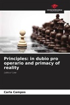 Carla Campos - Principles: in dubio pro operario and primacy of reality