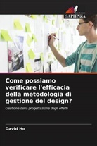 David Ho - Come possiamo verificare l'efficacia della metodologia di gestione del design?