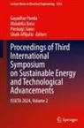 Shaik Affijulla, Malabika Basu, Gayadhar Panda, Pierluigi Siano - Proceedings of Third International Symposium on Sustainable Energy and Technological Advancements