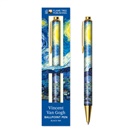 FlameTree Publishing - Vincent Van Gogh: The Starry Night Boxed Decorative Ballpoint Pen