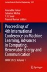 Pramod Kumar, Sukumar Mishra, Y. R. Sood, Anuradha Tomar - Proceedings of 4th International Conference on Machine Learning, Advances in Computing, Renewable Energy and Communication