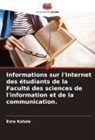 Ezra Kalule - Informations sur l'Internet des étudiants de la Faculté des sciences de l'information et de la communication.