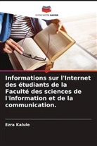 Ezra Kalule - Informations sur l'Internet des étudiants de la Faculté des sciences de l'information et de la communication.