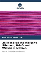 Luis Mauricio Martínez - Zeitgenössische indigene Stimmen, Briefe und Wissen in Mexiko.