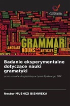 Nestor MUSHIZI BISHWEKA - Badanie eksperymentalne dotyczace nauki gramatyki