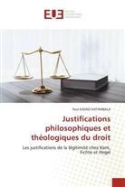 Paul Kazadi Katambala - Justifications philosophiques et théologiques du droit