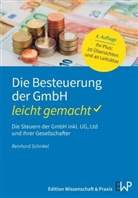 Reinhard Schinkel, Hauptmann, Peter-Helge Hauptmann, Hans-Dieter Schwind - Die Besteuerung der GmbH - leicht gemacht