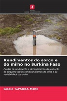 Gisèle TAPSOBA-MARE - Rendimentos do sorgo e do milho no Burkina Faso