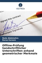 Nada Abdulzahra, Baraa Kareem - Offline-Prüfung handschriftlicher Unterschriften anhand geometrischer Merkmale