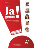 Juliane Brill, Christina Lang, Juliane Brill, Christina Lang - Ja genau! - Deutsch als Fremdsprache - A1: Band 1 und 2