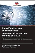M. Lovelin Ponn Felciah, M.Lovelin Ponn Felciah, Rajkumar Kannan - Classification par sentiment des commentaires sur les médias sociaux