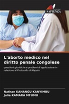 Nathan Kahangu Kanyimbu, Julia Kamara Mfumu - L'aborto medico nel diritto penale congolese