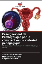 Angelina Batista, Maria Dalva Cesario, Talita Sarah Mazzoni - Enseignement de l'embryologie par la construction de matériel pédagogique