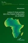 Abdourahmane Ba - Choix et évaluation des politiques publiques en Afrique