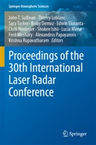 Belay Demoz, Edwin Eloranta, Chris Hostetler, Shoken Ishii, Thierry Leblanc, Lucia Mona... - Proceedings of the 30th International Laser Radar Conference