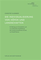 Christof Klemmer - Die Individualisierung von Höfen und Landschaften