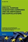 David Günther - Special Purpose Acquisition Companies und die Ineffizienz des Kapitalsystems