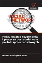 Muathe Abdu Qasim Abdu - Poszukiwanie stypendiów i pracy za posrednictwem portali spolecznosciowych