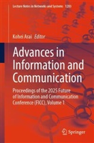 Kohei Arai - Advances in Information and Communication