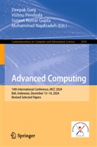 Deepak Garg, Suneet Kumar Gupta, Suneet Kumar Gupta, Suneet Kumar Gupta et al, Mohammad Najafzadeh, Vishnu Pendyala... - Advanced Computing