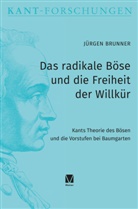 Jürgen Brunner - Das radikale Böse und die Freiheit der Willkür