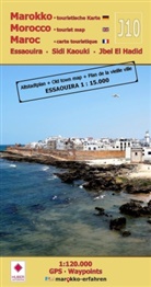 C. + B. Conrad, A Conrad, A. & B. Conrad, A. + B. Conrad, A+B Conrad, B Conrad - J10: Essaouira - Sidi Kaouki - Jbel El Hadid + Altstadtplan Essaouira