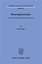 Tobias Rieger - Hinweisgeberschutz