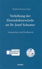Matthias Remenyi - Verleihung der Ehrendoktorwürde an Dr. Josef Schuster