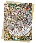 Pieter Van Den Keere: Antique Map Greeting Card Pack - Pack of 6