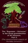 Bijon Karmakar - The "Supreme - Universe" is the Great-grandmother of All Genesis, Part 2. The constructional aspects of the Baby Universe