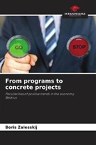 Boris Zalesskij - From programs to concrete projects