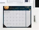 Willow Creek Press - Moon Magic Academic July 2025 - June 2026 22 X 17 Large Monthly Deskpad Calendar