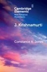 Constance A. (California Institute of Integ Jones, Jones Constance A. - J. Krishnamurti