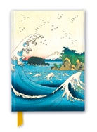 Flame Tree Publishing - Hiroshige Ii: The Seven-Mile Beach in Sagami Province (Foiled Journal)