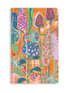 Flame Tree Publishing - Lucy Innes Williams: Orange Hydrangeas (Soft Touch Journal)