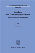 Vito Tamburo - Vom Ende des Vermeidungsgrundsatzes